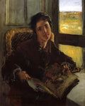 William Merritt Chase Alice Dieudonne Chase Shinnecock Hills 1902 Fine Art Print