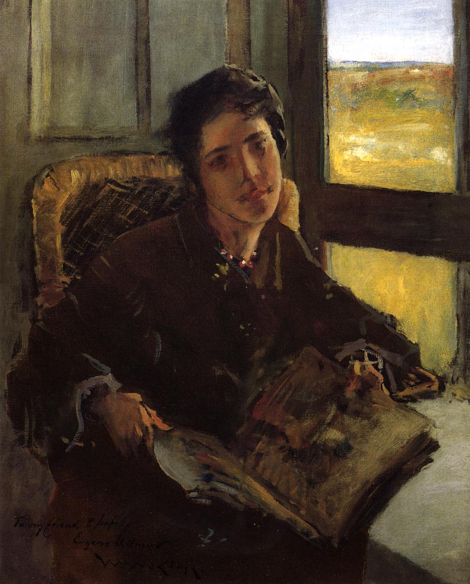 William Merritt Chase Alice Dieudonne Chase Shinnecock Hills 1902 Fine Art Print