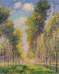 Gustave Loiseau Alley of Poplars 1900 Fine Art Print