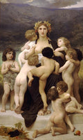 William-Adolphe Bouguereau Alma Parens 1883 Fine Art Print