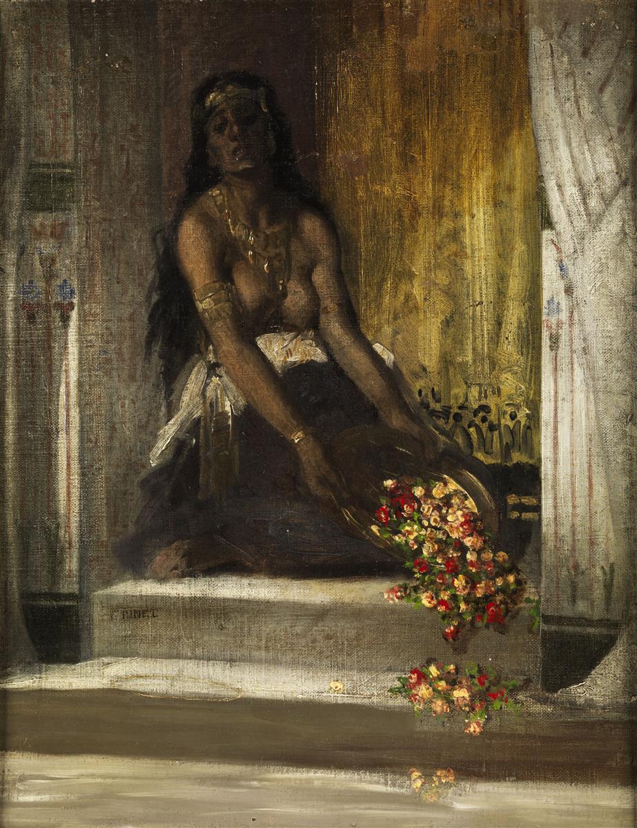 Nasreddine Dinet Haremsdame 1929 Fine Art Print