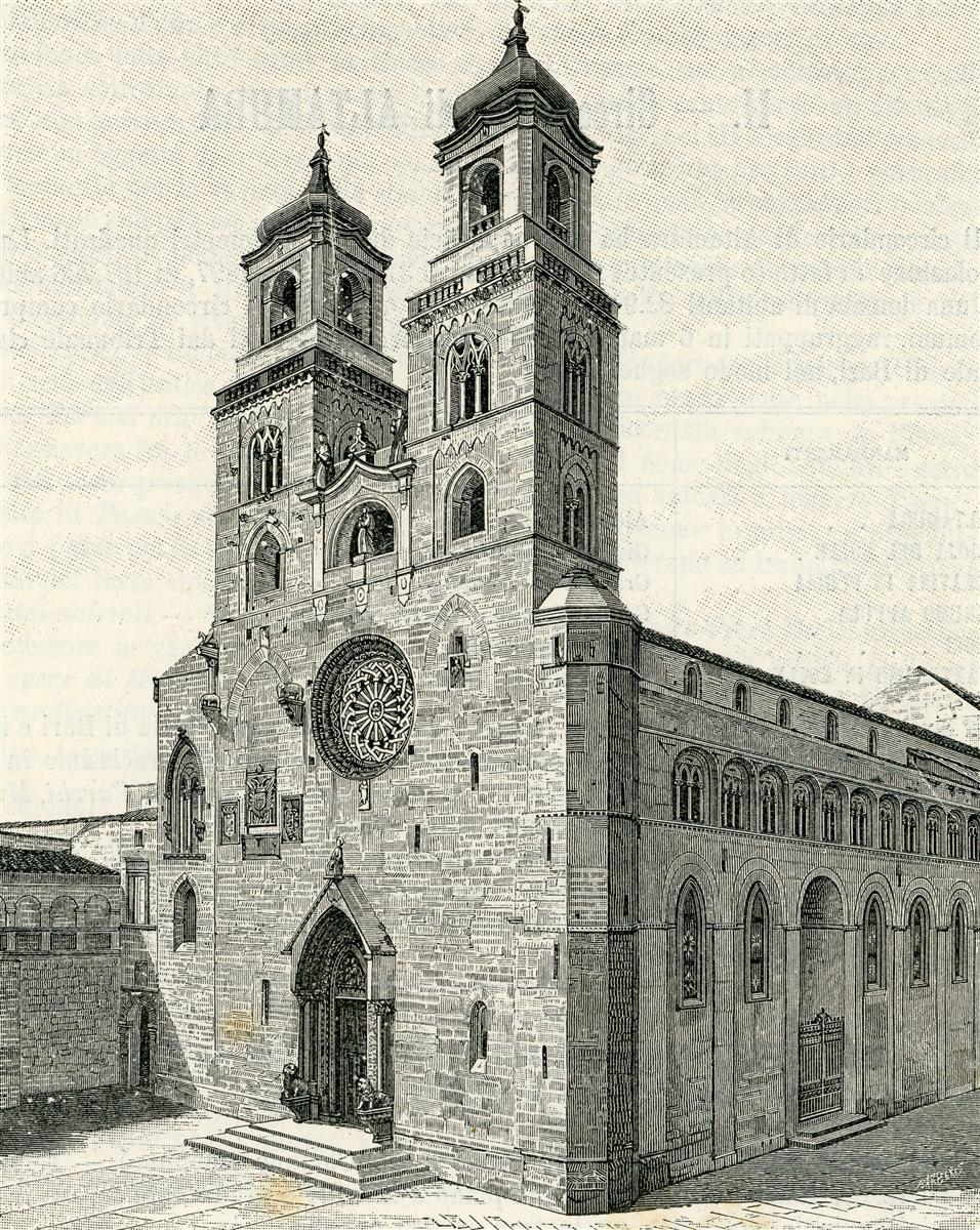 Giuseppe Barberis Facciata Della Cattedrale 1898 Fine Art Print