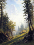 Albert Bierstadt Among the Bernese Alps 1859 Fine Art Print