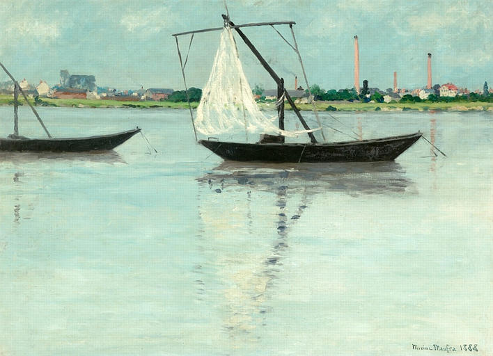 Maxime Maufra Amont Prairie 1888 Fine Art Print