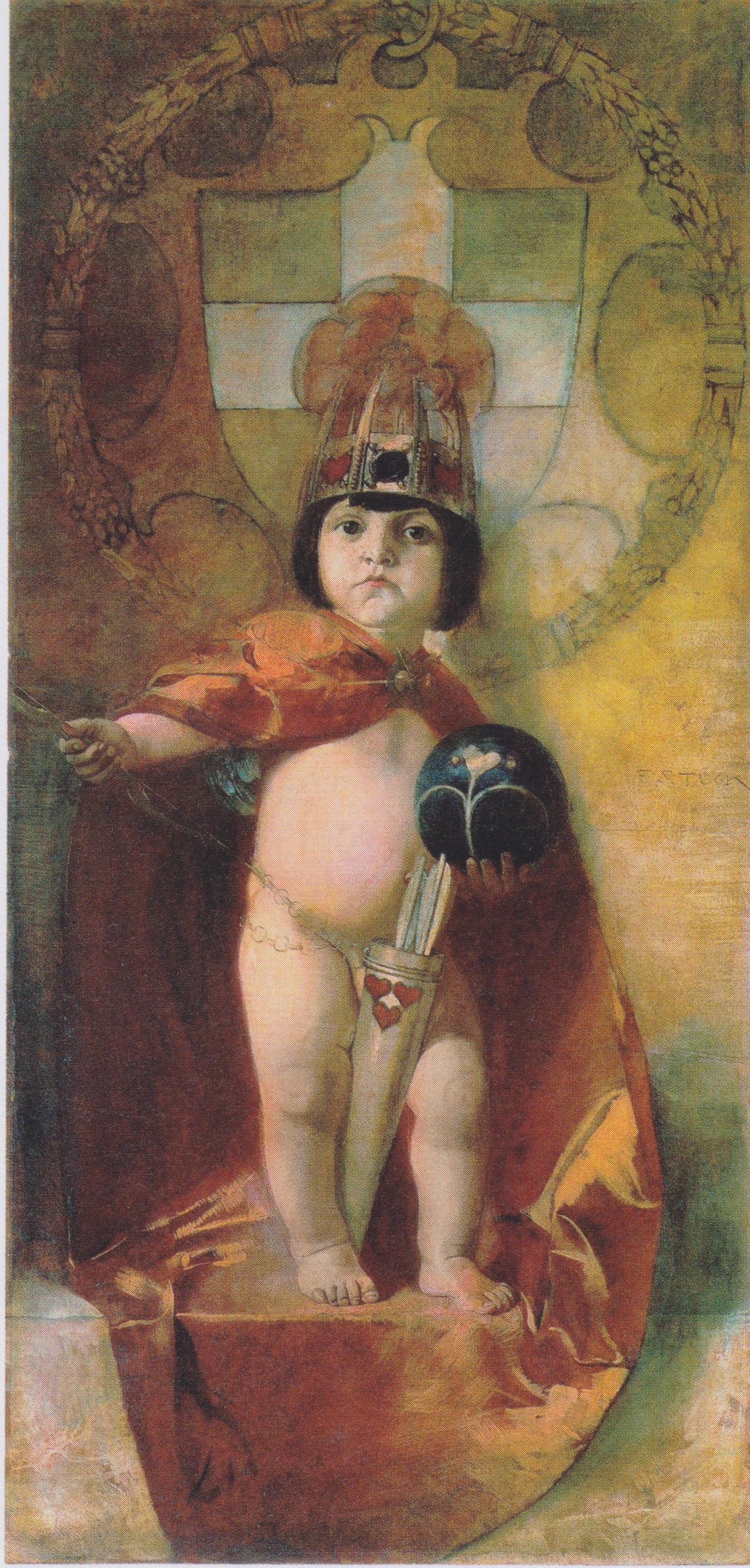Franz Stuck Amor Imperator 1887 Fine Art Print