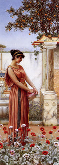 John William Godward An Idle Hour 1890 Fine Art Print