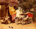 Edwin Lord Weeks An Indian Gharry 1882 Fine Art Print