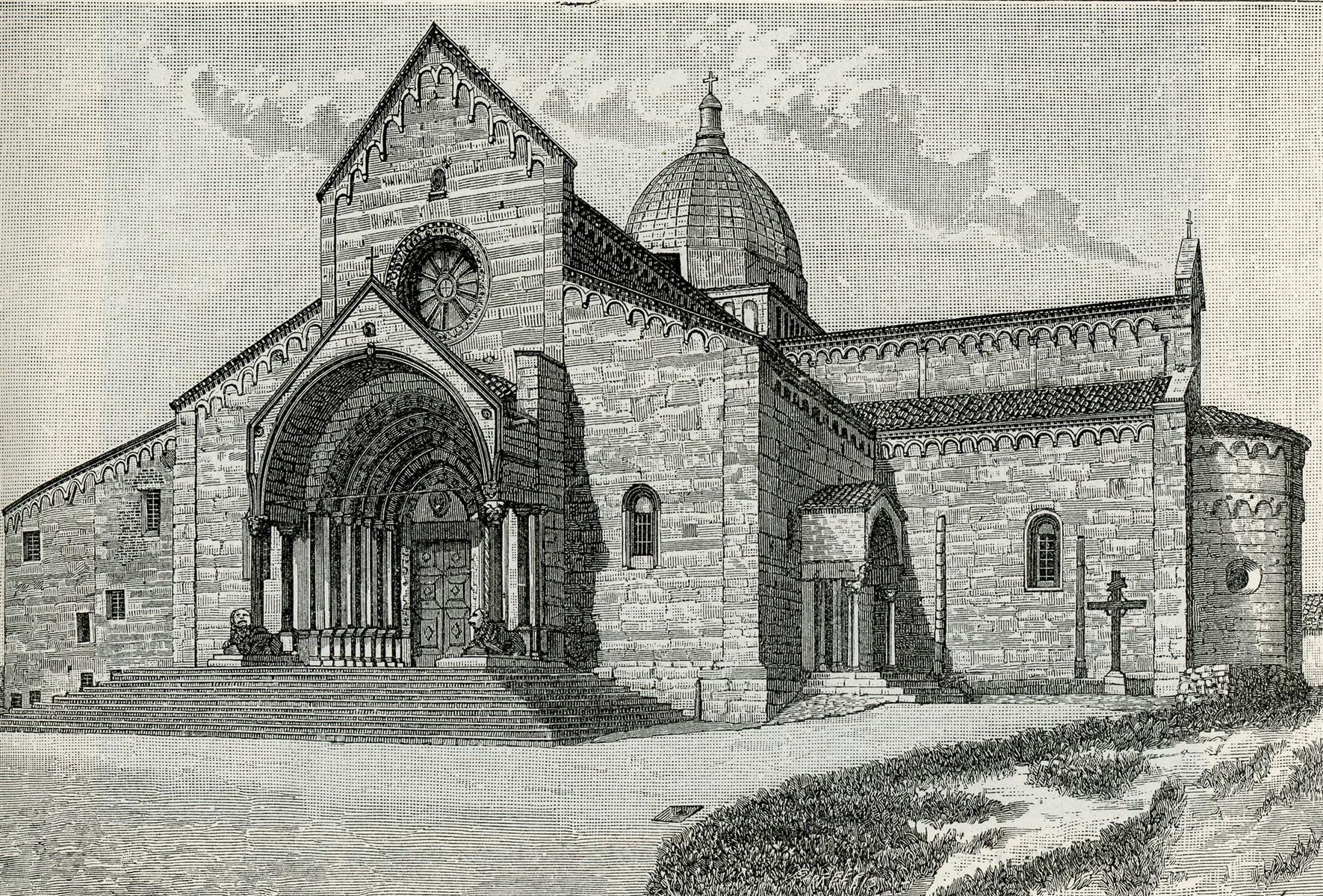 Giuseppe Barberis Cattedrale Di San Ciriaco 1898 Fine Art Print