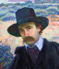 Theo van Rysselberghe Andre Gide at Jersey 1907 Fine Art Print