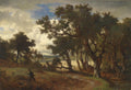Andreas Achenbach Hunter in Landscape 1854 Fine Art Print