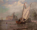 Andreas Achenbach Coastal Landscape 1898 Fine Art Print