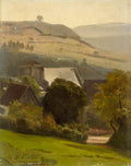 Andreas Achenbach Landscape Study 1862 Fine Art Print