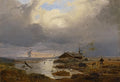 Andreas Achenbach Norwegian Landscape 1837 Fine Art Print