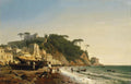 Andreas Achenbach Porto Venere On The Ligurian Coast 1853 Fine Art Print