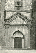 Giuseppe Barberis Porta Di Castel Del Monte 1898 Fine Art Print