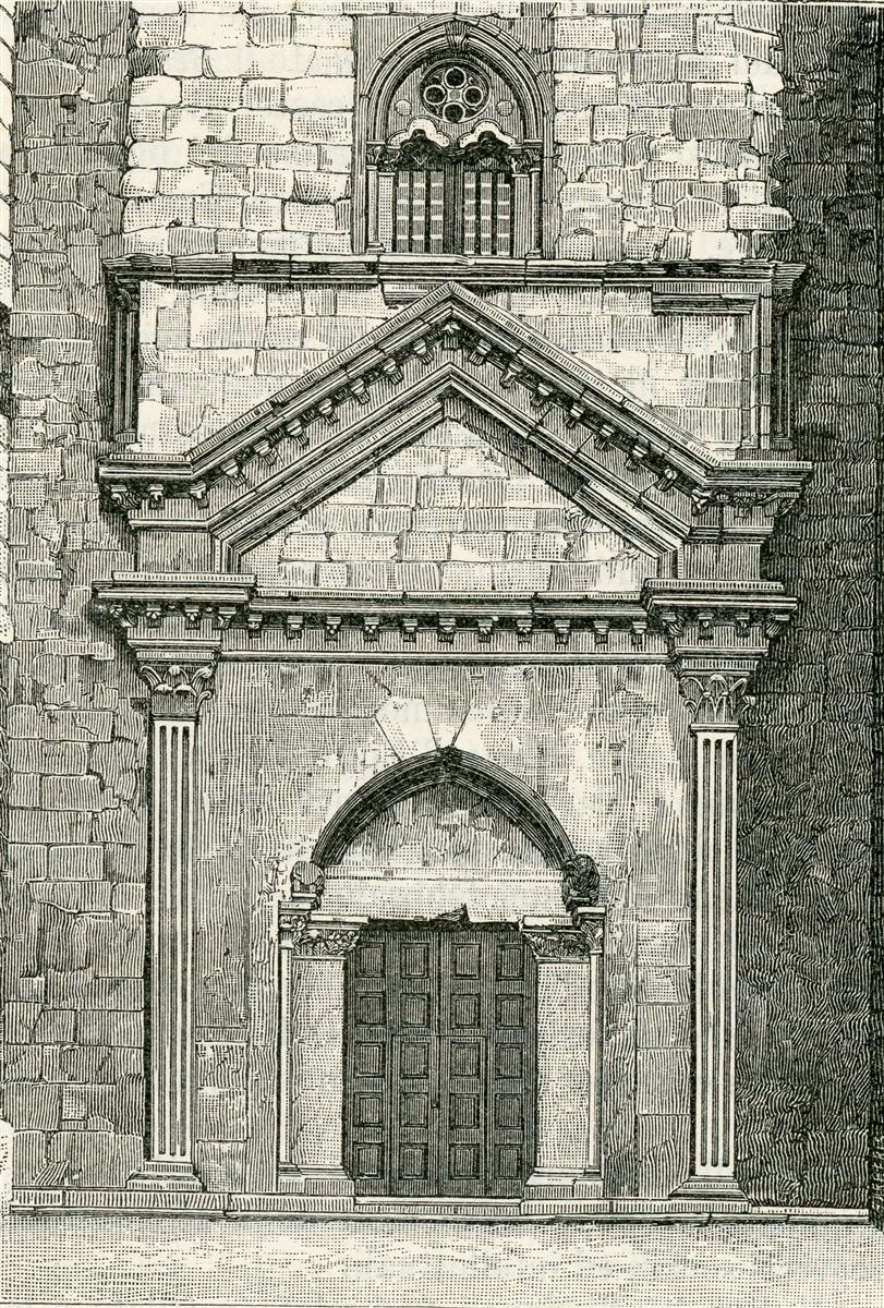 Giuseppe Barberis Porta Di Castel Del Monte 1898 Fine Art Print