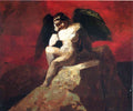 Odilon Redon Angel in Chains 1875 Fine Art Print