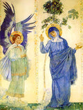 Mikhail Nesterov Annunciation 1911 Fine Art Print