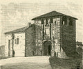 Giuseppe Barberis Antica Porta Ravanale in Alessandria 1890 Fine Art Print