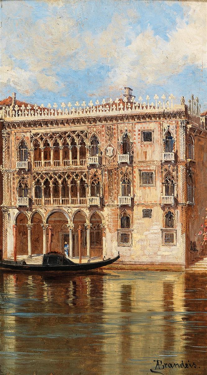 Antonietta Brandeis Venice, Ca’d’Oro 1926 Fine Art Print