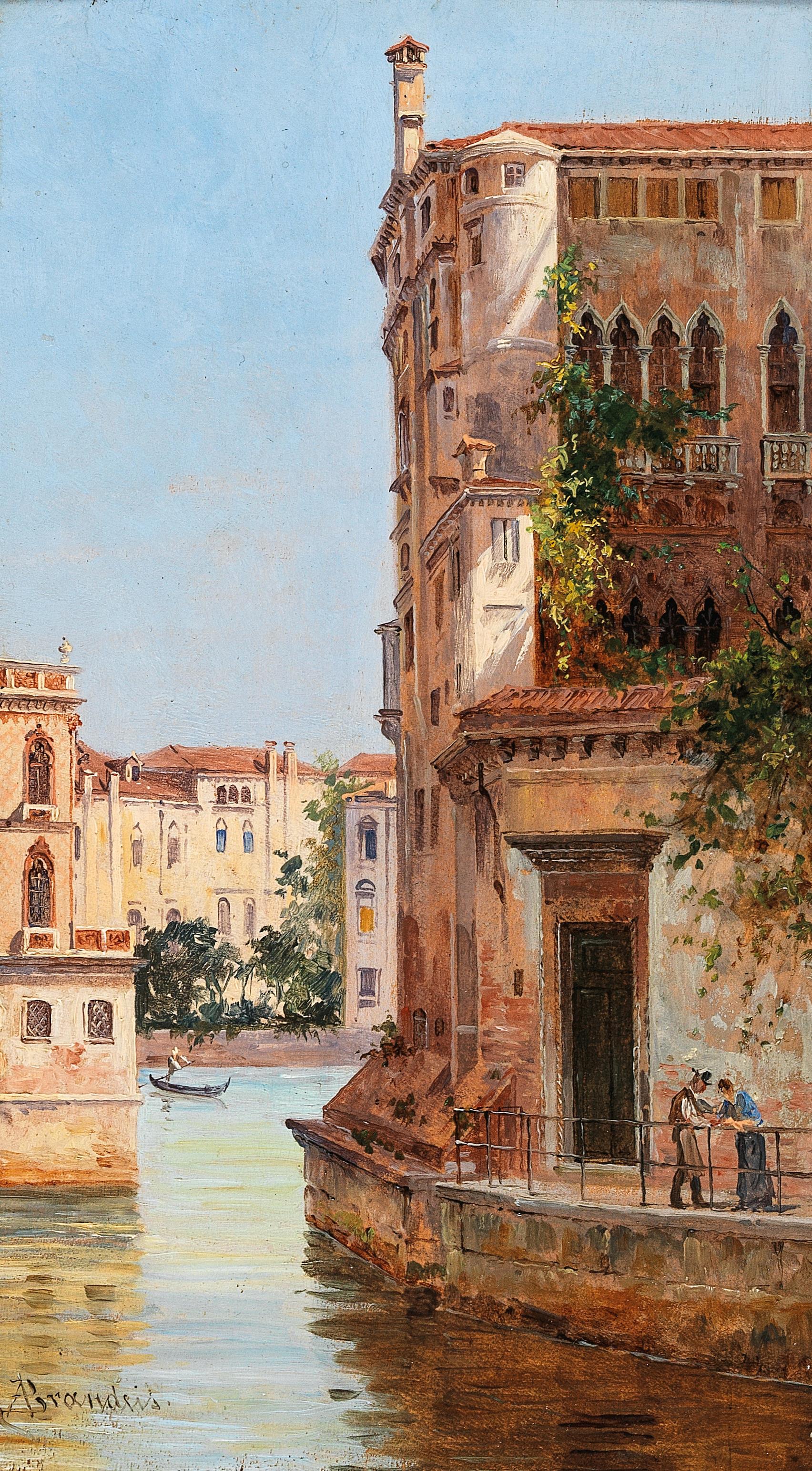 Antonietta Brandeis Venice, Palazzo Contarini 1910 Fine Art Print