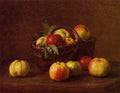Henri Fantin-Latour Apples in a Basket on a Table 1888 Fine Art Print