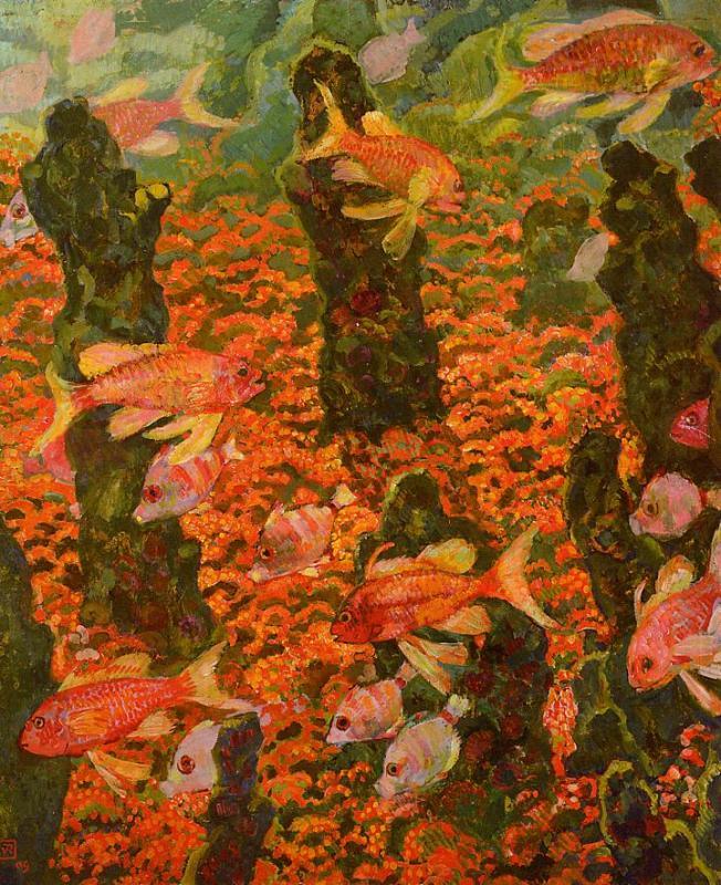 Theo van Rysselberghe Aquarium 1909 Fine Art Print