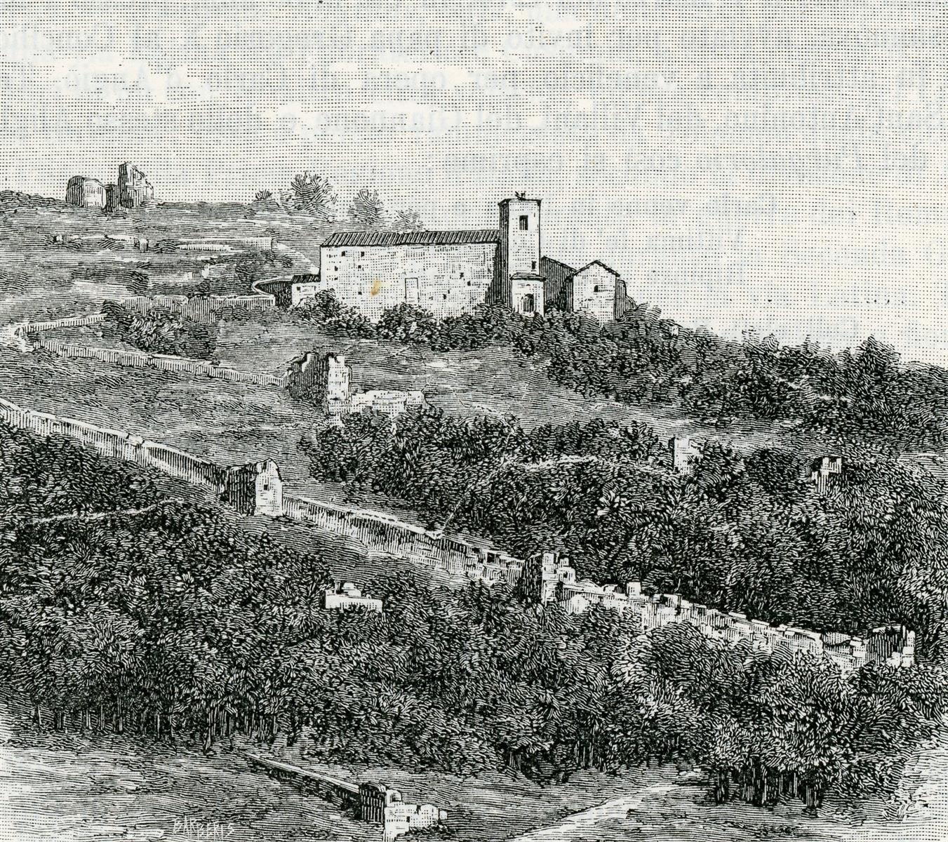 Giuseppe Barberis Antica Chiesa Di S. Tommaso 1898 Fine Art Print