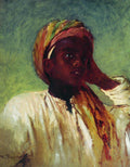 Konstantin Makovsky Arab Boy 1876 Fine Art Print