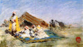 William Merritt Chase Arab Encampment 1883 Fine Art Print