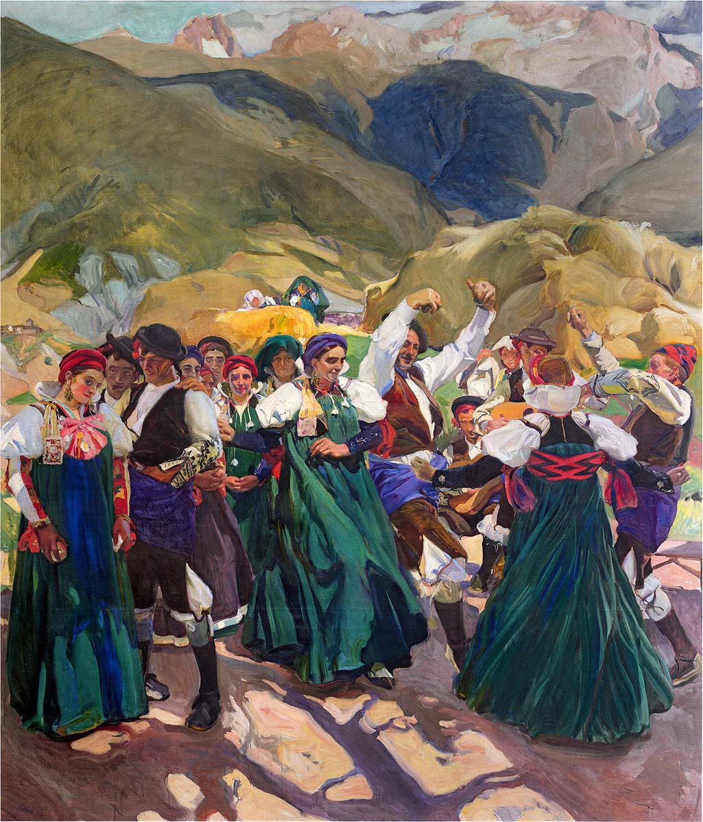 Joaquín Sorolla Aragón, Jota 1914 Fine Art Print