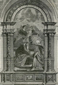 Giuseppe Barberis Tavola Di Pergentile E Venanzo Da Camerino 1898 Fine Art Print