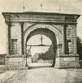 Giuseppe Barberis Arco Di Augusto in Aosta 1890 Fine Art Print