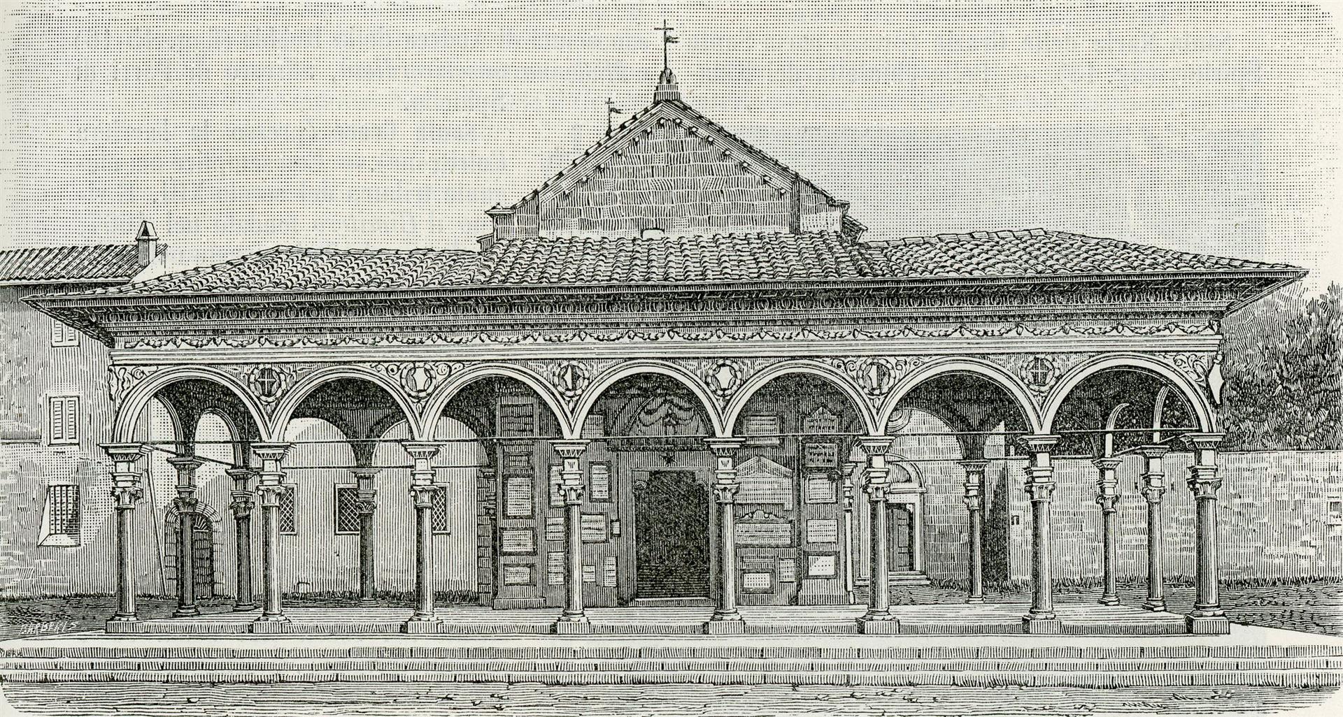 Giuseppe Barberis Chiesa Di Santa Maria Delle Grazie 1895 Fine Art Print