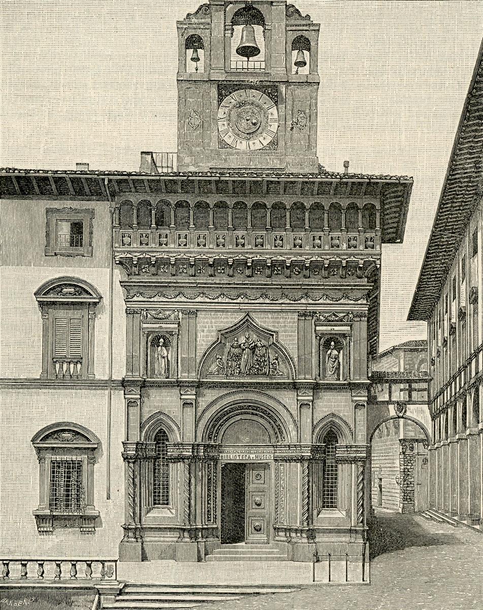 Giuseppe Barberis Palazzo Della Fraternita 1895 Fine Art Print