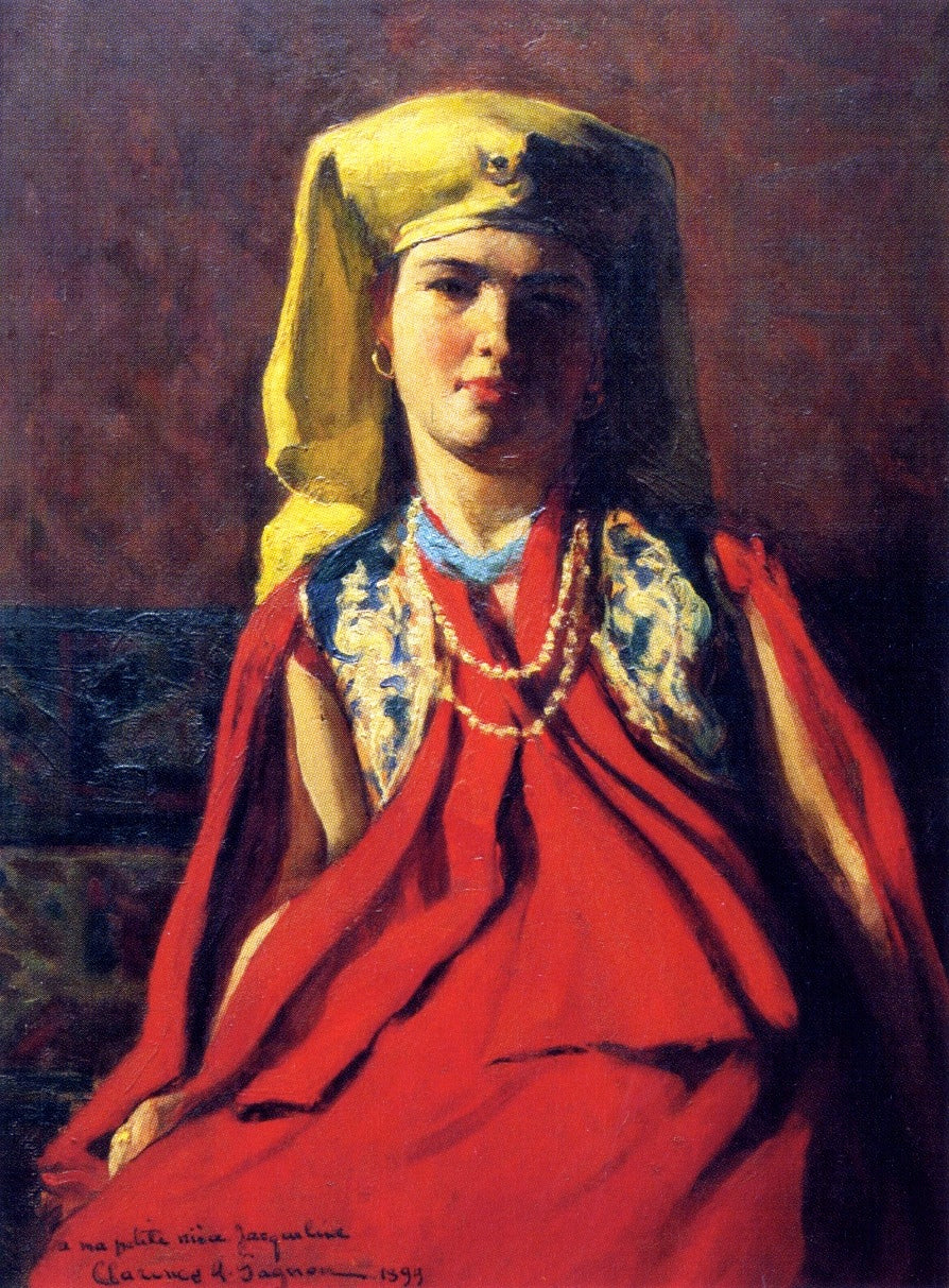 Clarence Gagnon Armenian Woman 1899 Fine Art Print