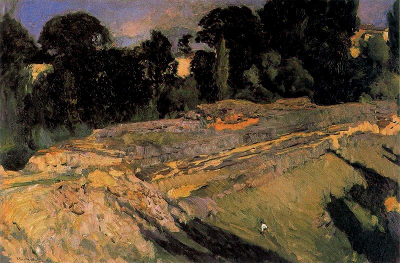 Joaquín Sorolla Around Segovia 1906 Fine Art Print