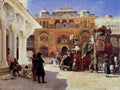 Edwin Lord Weeks Arrival Of Prince Humbert, The Rajah, At The Palace Of Amber 1888 Fine Art Print