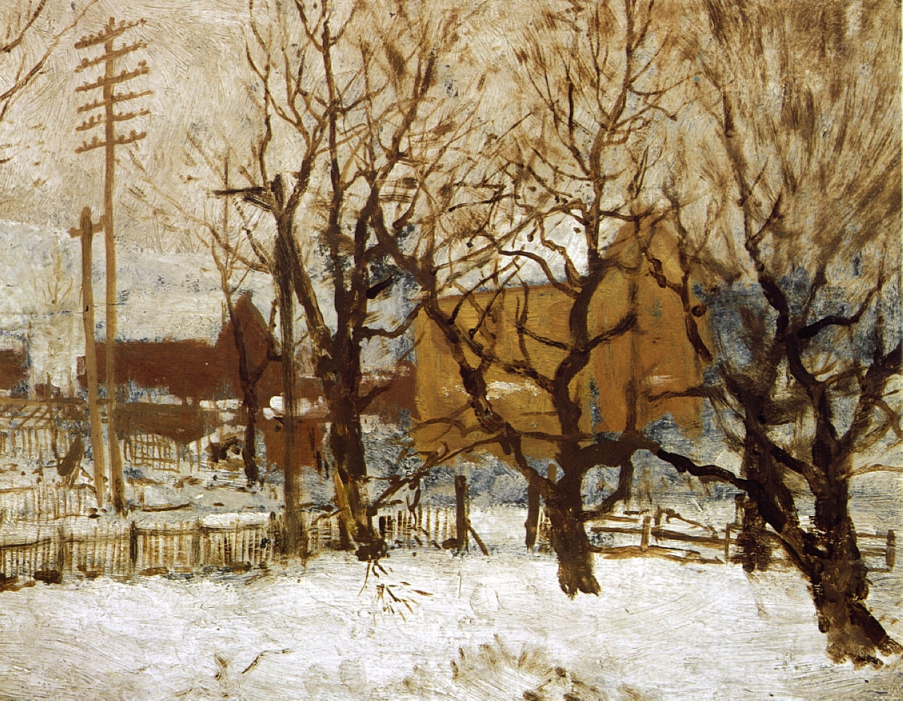 Robert Julian Onderdonk Arrochar Park, Staten Island 1903 Fine Art Print