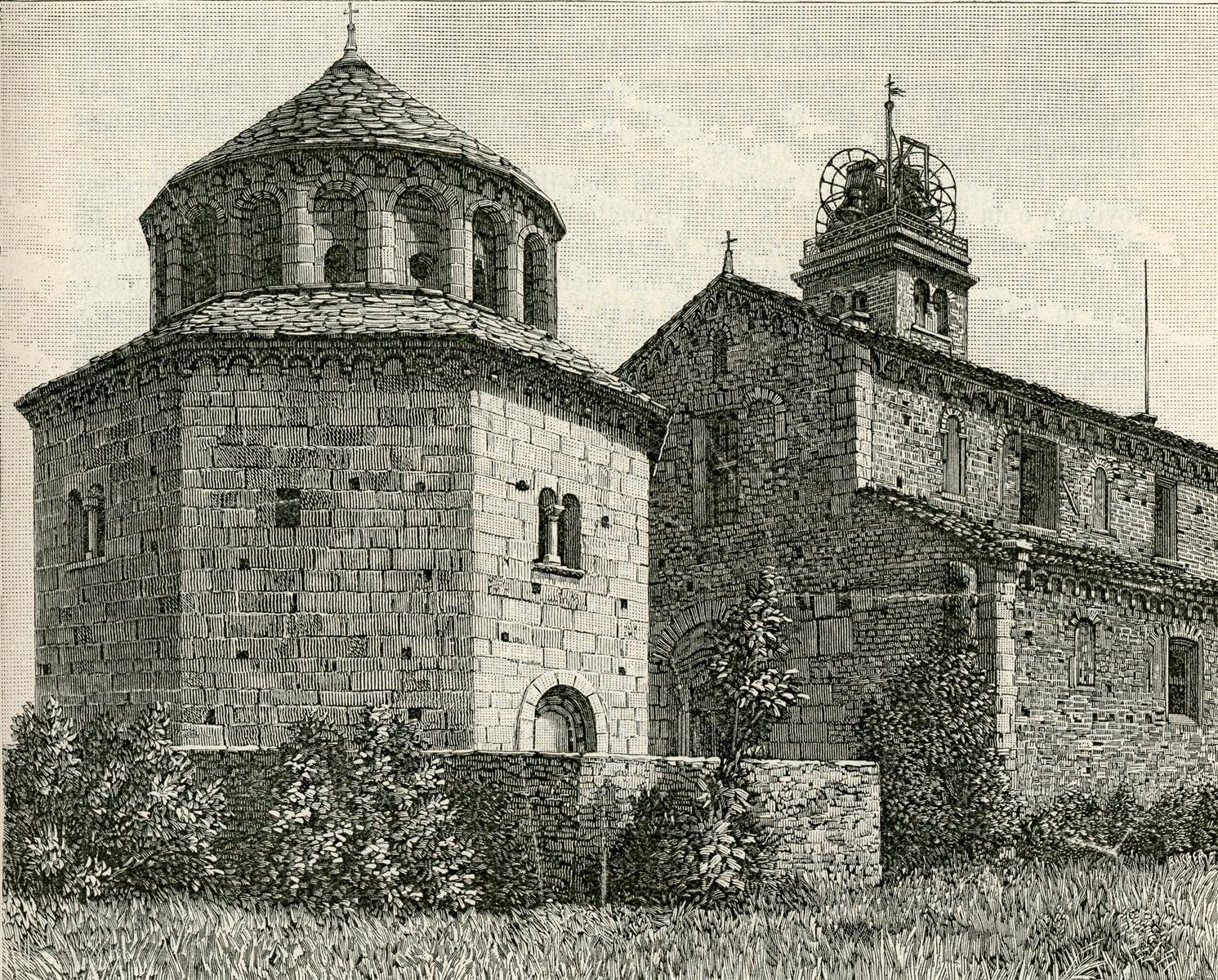 Giuseppe Barberis Chiesa Di San Vittore E Battistero 1894 Fine Art Print
