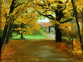 Peder Severin Kroyer Artist's House in Skagen Plantation 1908 Fine Art Print
