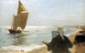 Peder Severin Kroyer Artists on the Beach 1882 Fine Art Print