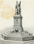 Giuseppe Barberis Monumento a Vittorio Emanuele II 1898 Fine Art Print