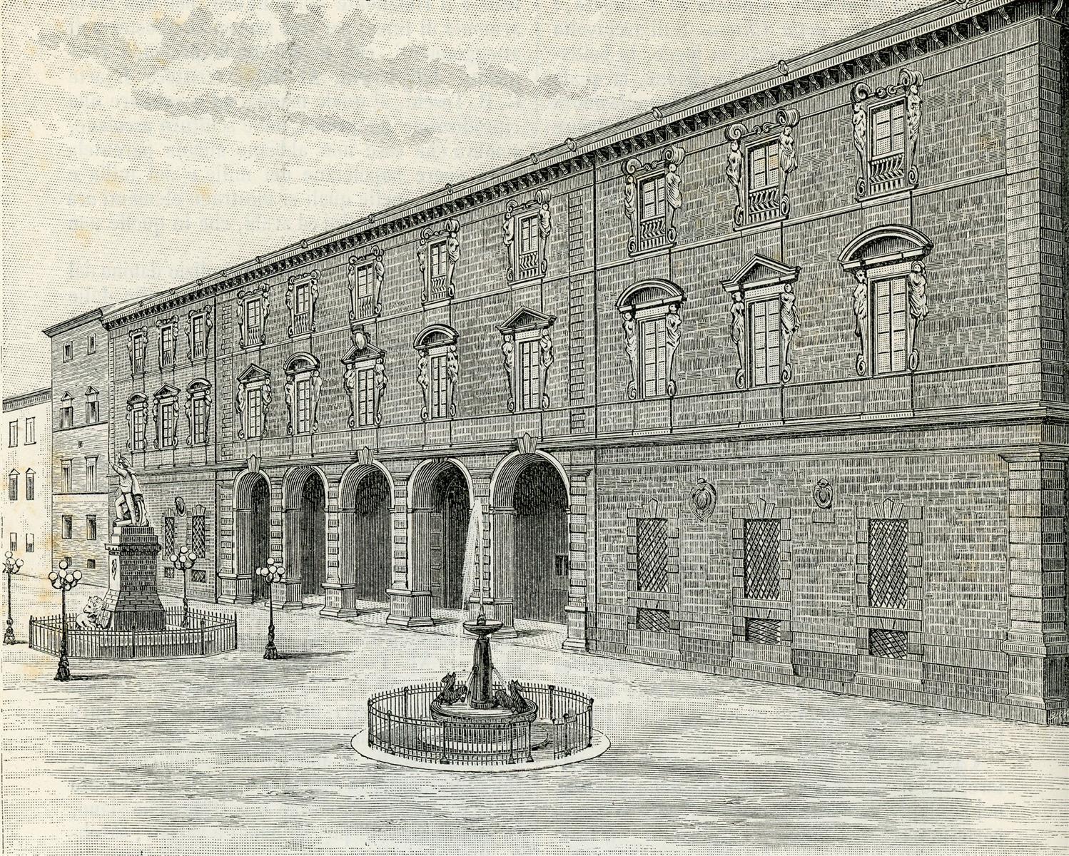 Giuseppe Barberis Palazzo Del Comune 1898 Fine Art Print