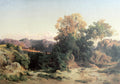 Arnold Böcklin At Alban Hills 1851 Fine Art Print