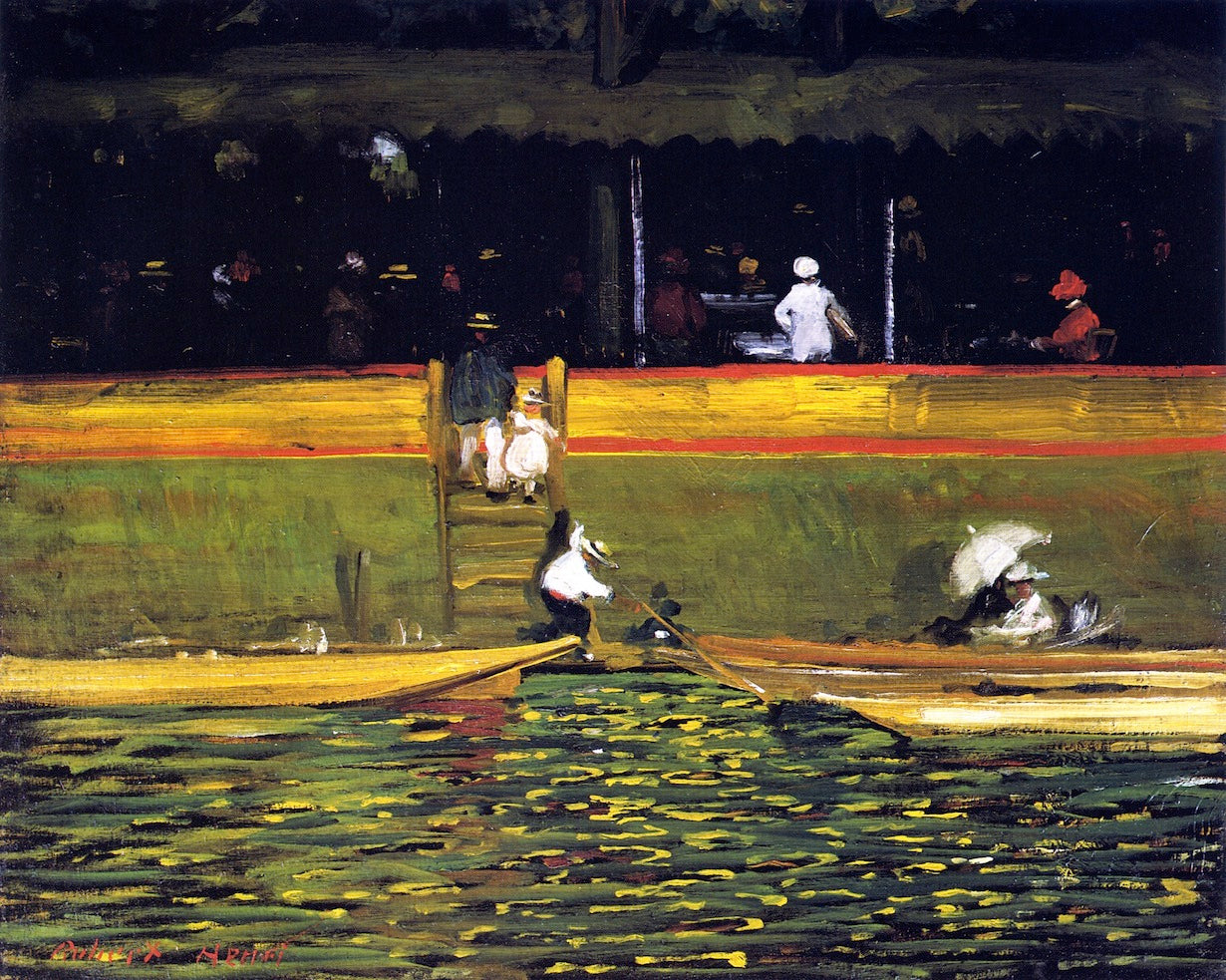 Robert Henri At Joinville 1896 Fine Art Print