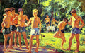 Pyotr Konchalovsky At Summer 1939 Fine Art Print