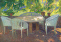 Henri Martin At the Grand Marquayrol 1915 Fine Art Print