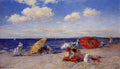 William Merritt Chase At the Seaside 1892 Fine Art Print