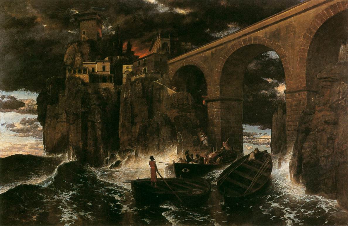 Arnold Böcklin Attack by Pirates 1880 Fine Art Print